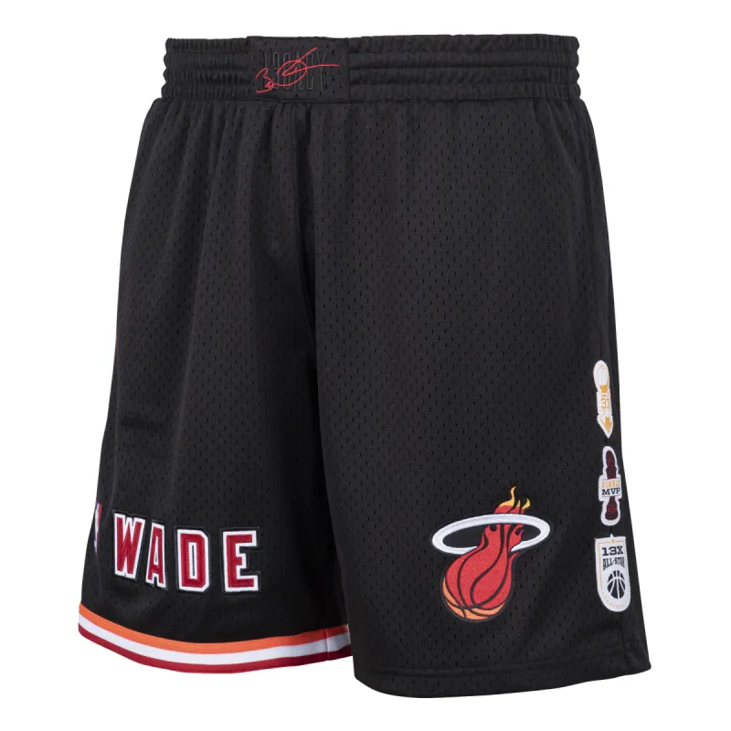Dwyane Wade L3GACY Youth Black Shorts sold by Miami Heat Store