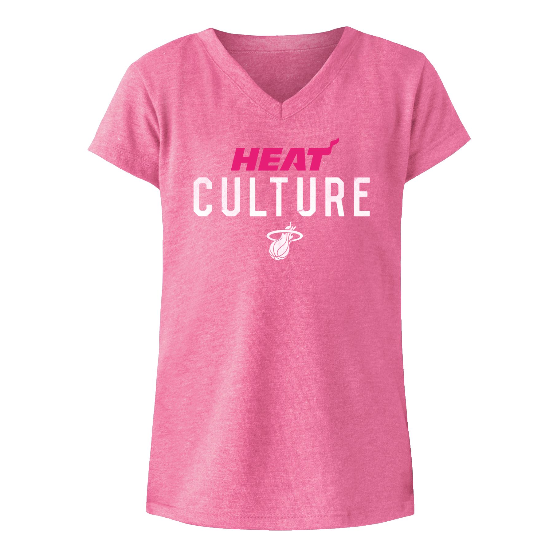 New Era HEAT Culture Girls Tee sold by Miami Heat Store