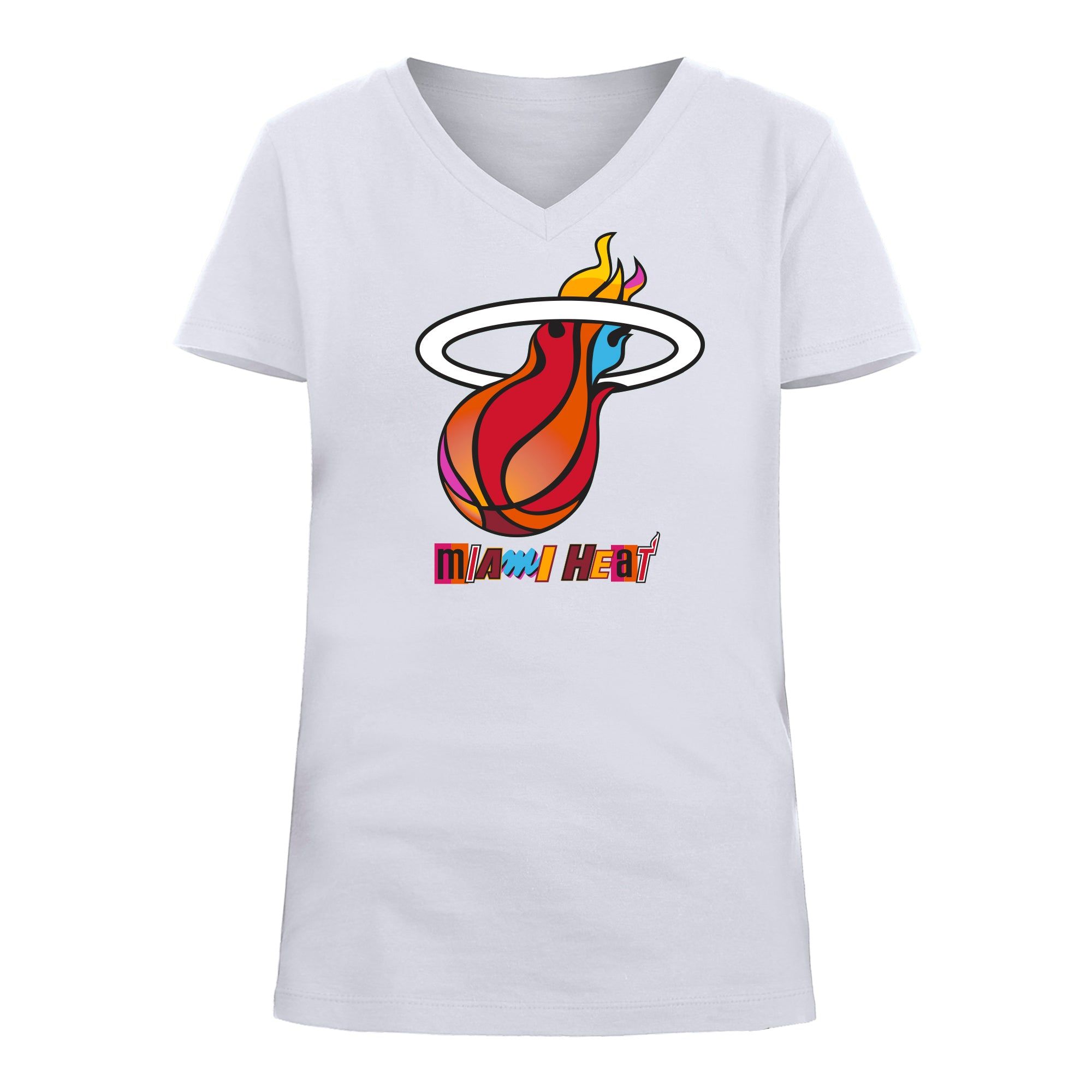 New Era Miami Mashup Vol. 2 Logo Women's Tee sold by Miami Heat Store