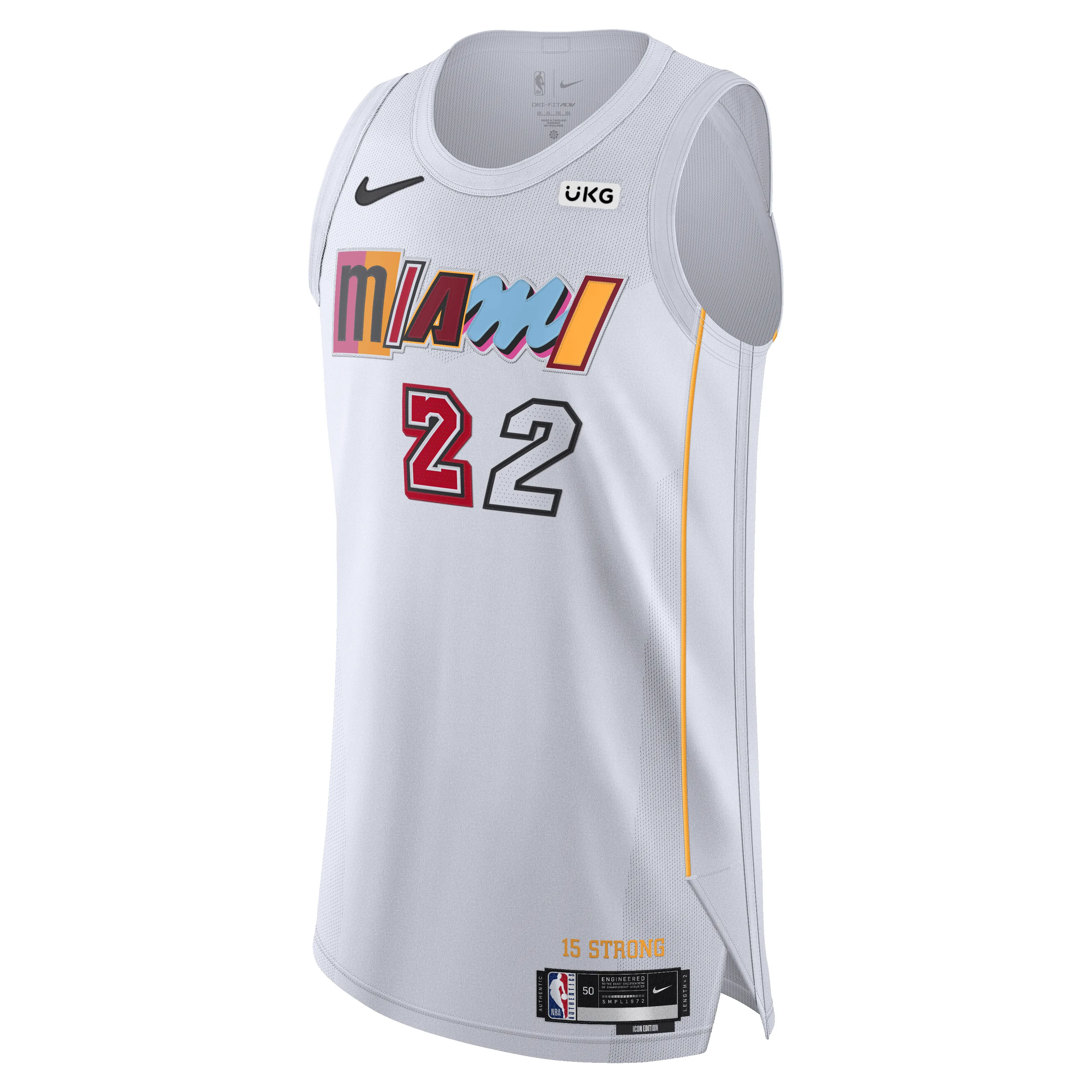 Jimmy Butler Nike Miami Mashup Vol. 2 Authentic Jersey sold by Miami Heat Store