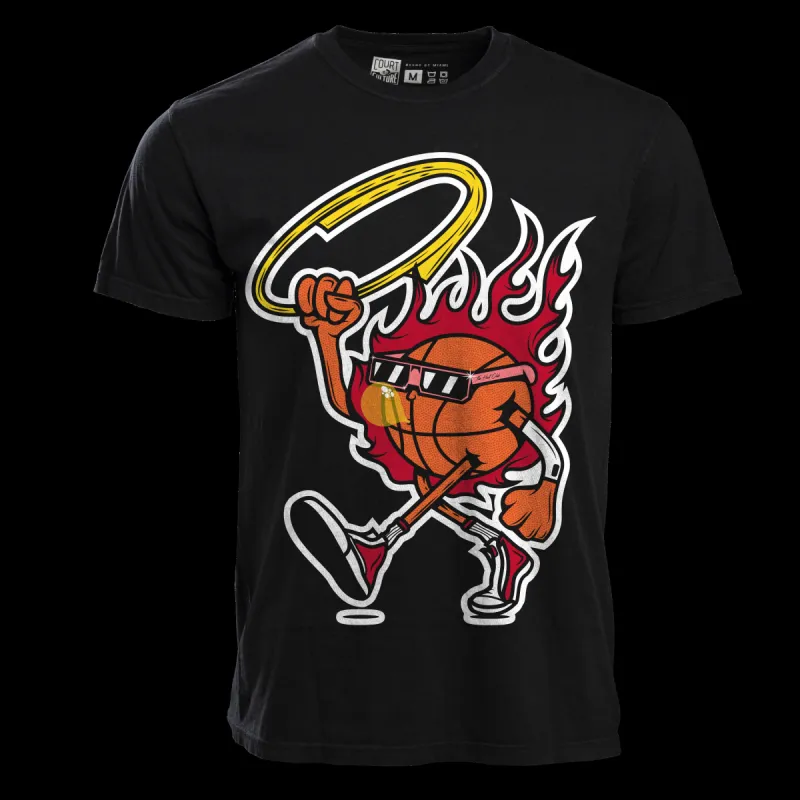 Court Culture Basketball & Bubblegum Unisex Tee sold by Miami Heat Store