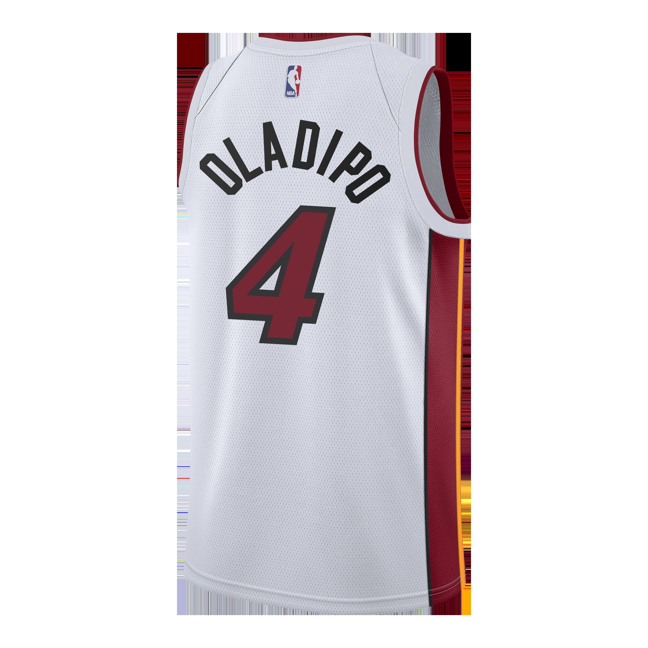 Victor Oladipo Nike Association White Swingman Youth Jersey sold by Miami Heat Store product image thumbnail 2