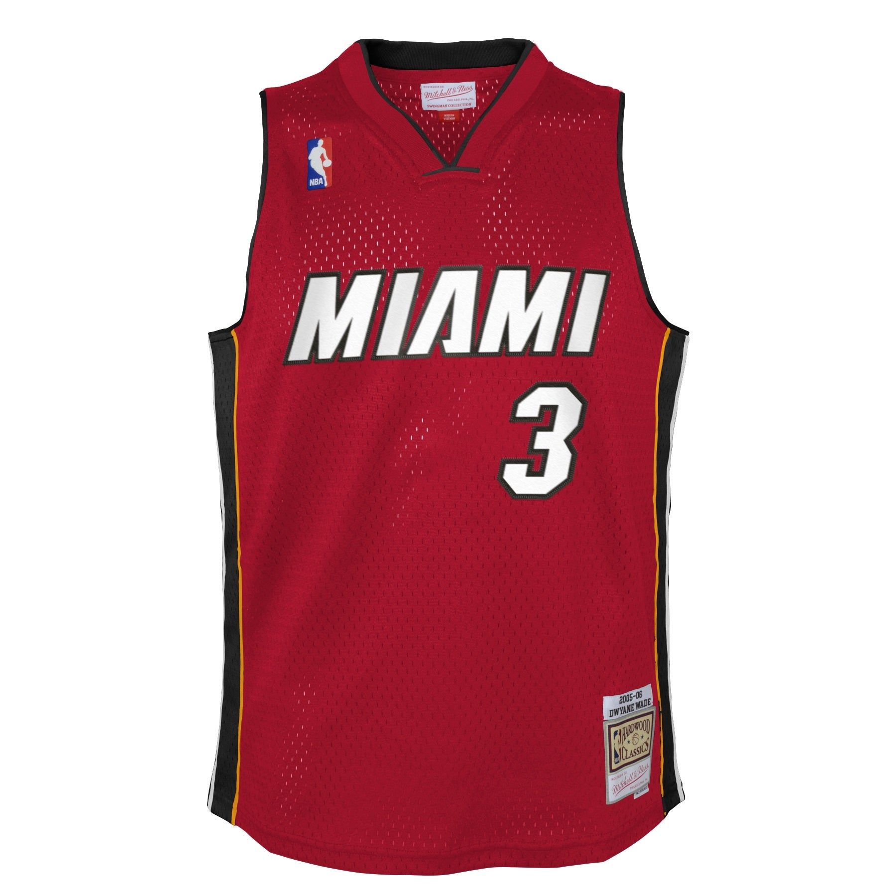 Dwyane Wade Mitchell and Ness Miami HEAT 2005-06 Youth Jersey sold by Miami Heat Store