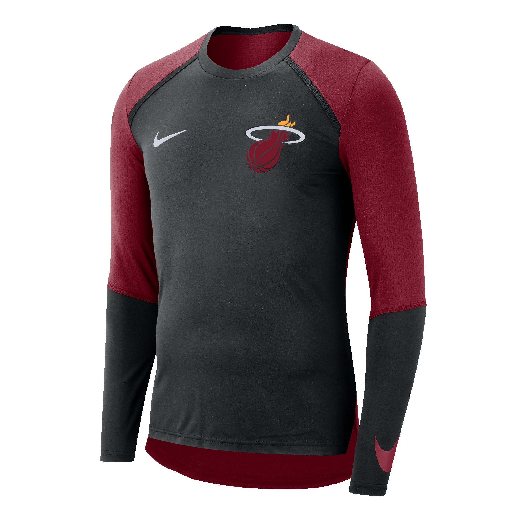 Nike Miami HEAT Long Sleeve On-Court Shooter sold by Miami Heat Store