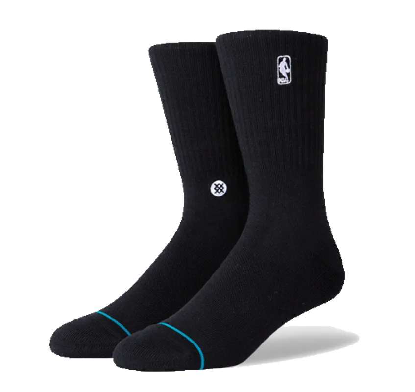 Stance NBA Logoman Black Socks sold by Miami Heat Store