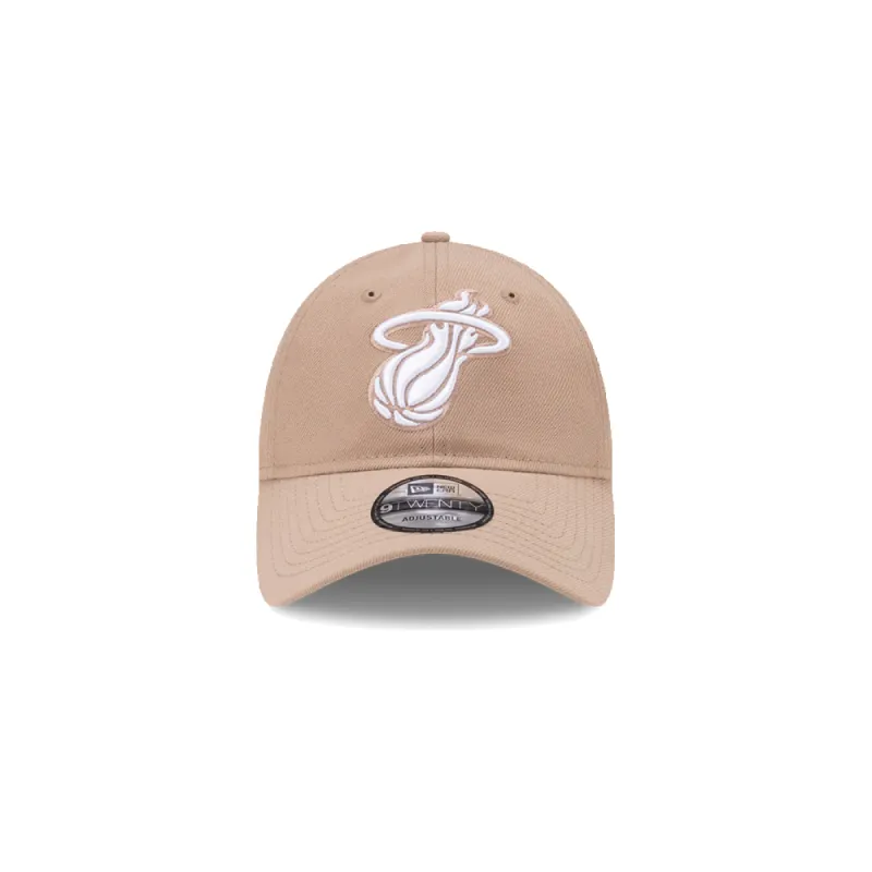 Court Culture HEAT Logo Camel Dad Hat sold by Miami Heat Store