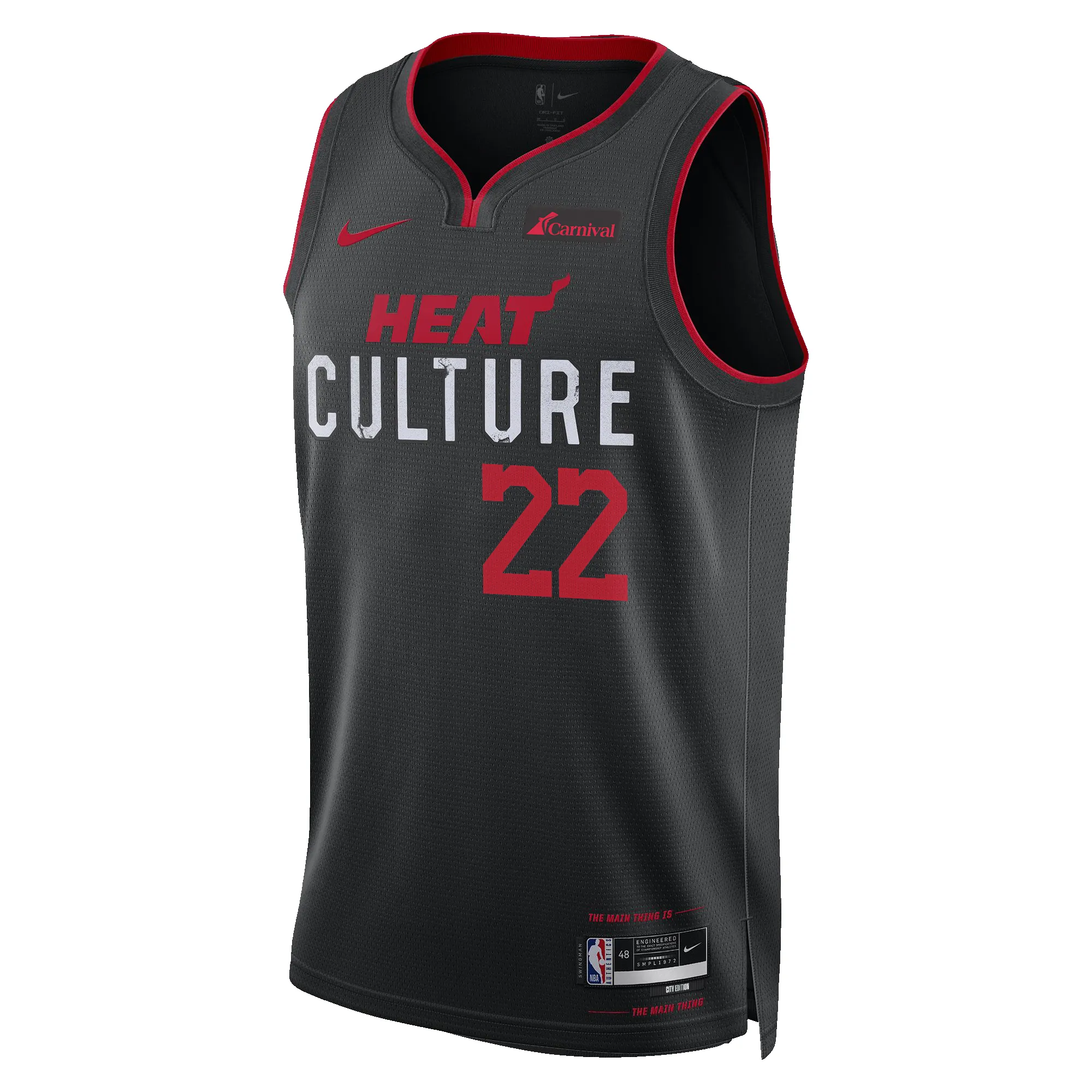 Jimmy Butler Nike HEAT Culture Swingman Jersey sold by Miami Heat Store