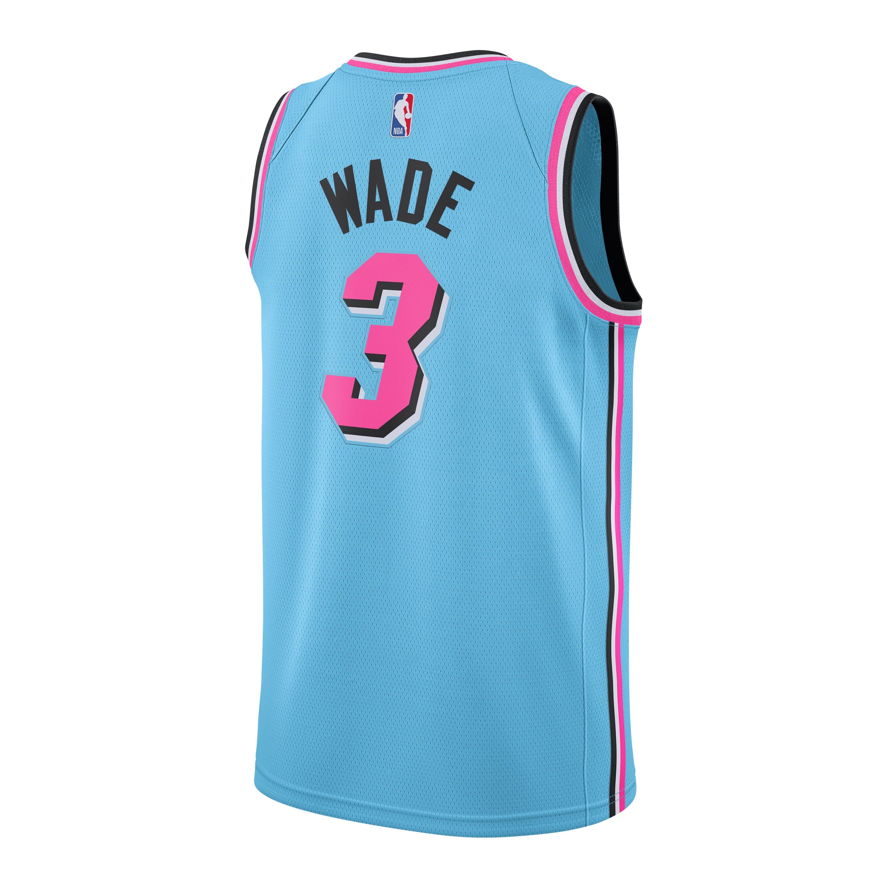 Dwyane Wade Nike Miami HEAT ViceWave Swingman Jersey sold by Miami Heat Store product image thumbnail 2