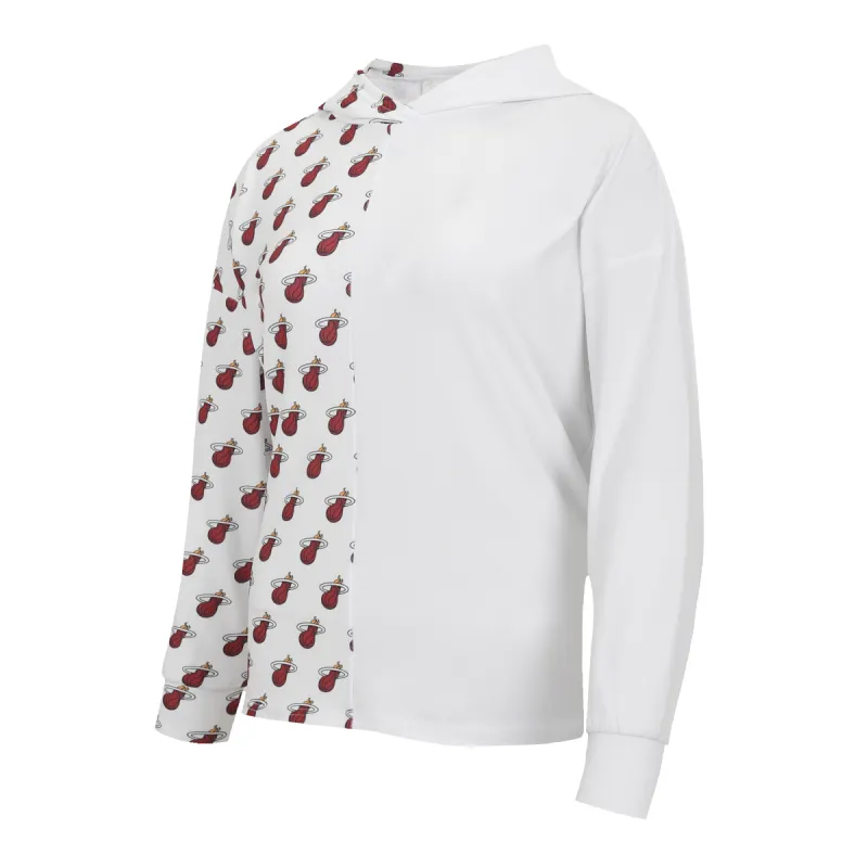 Concepts Sport Miami HEAT Women's Split Hoodie Tee sold by Miami Heat Store
