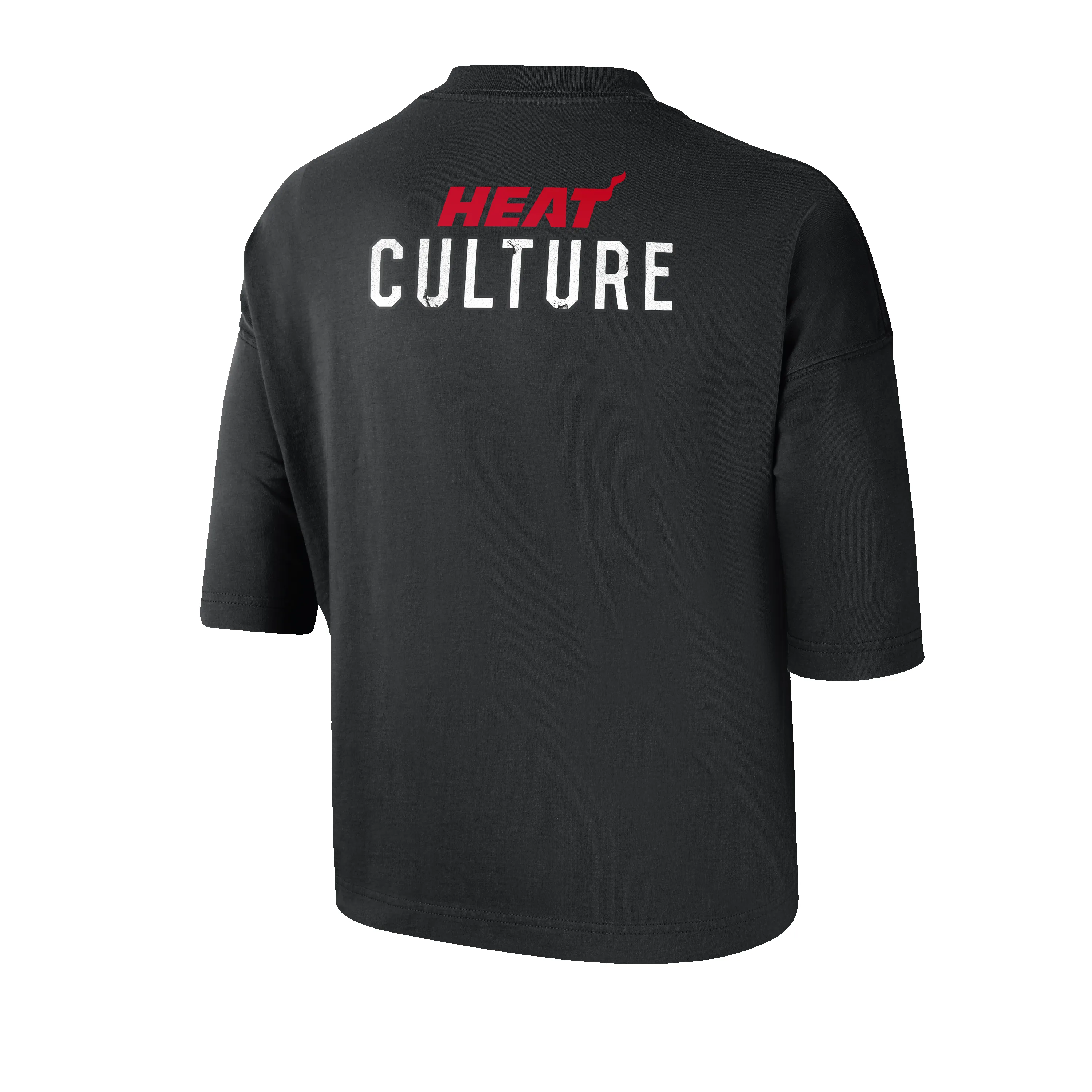Nike HEAT Culture Boxy Crop Tee sold by Miami Heat Store product image thumbnail 2