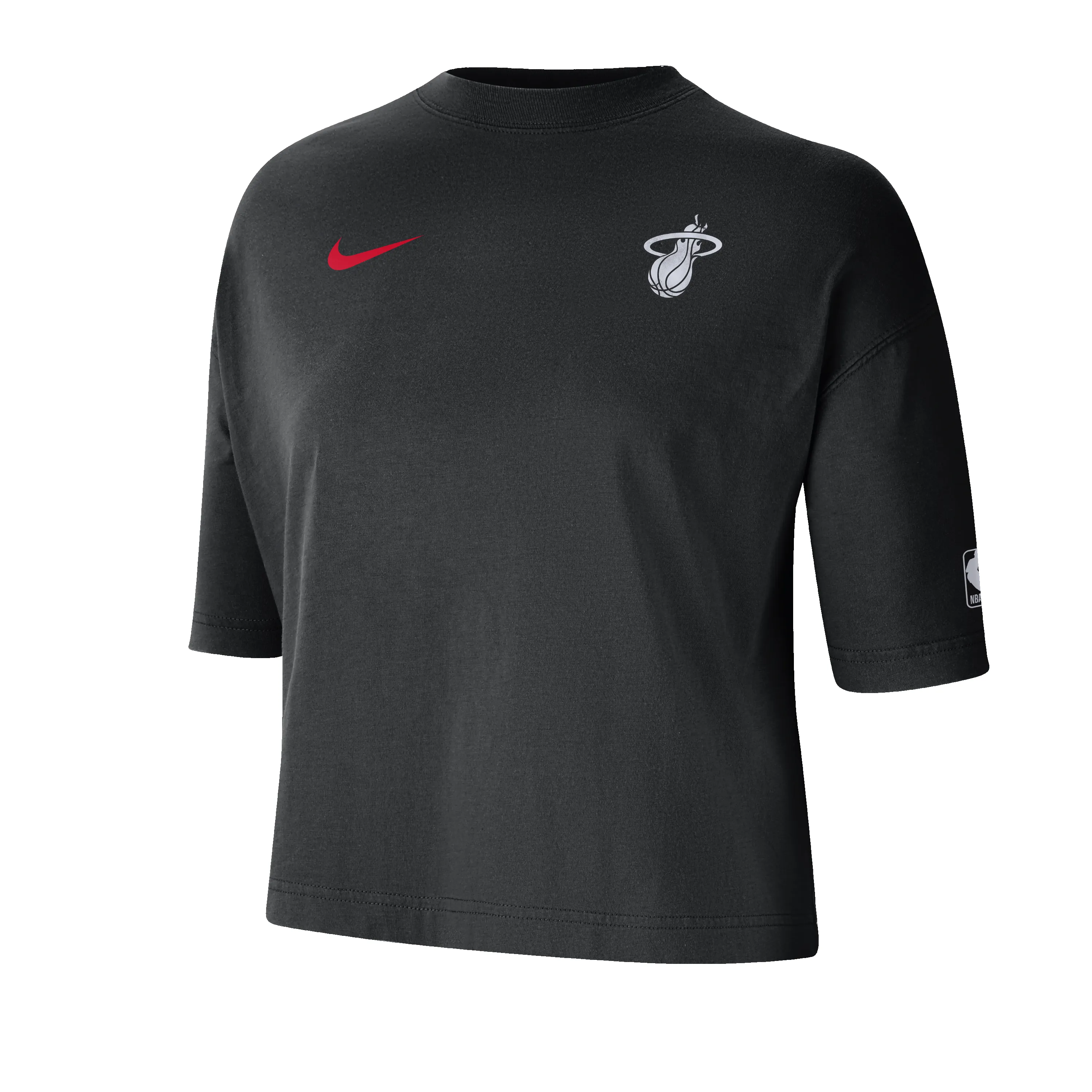 Nike HEAT Culture Boxy Crop Tee sold by Miami Heat Store