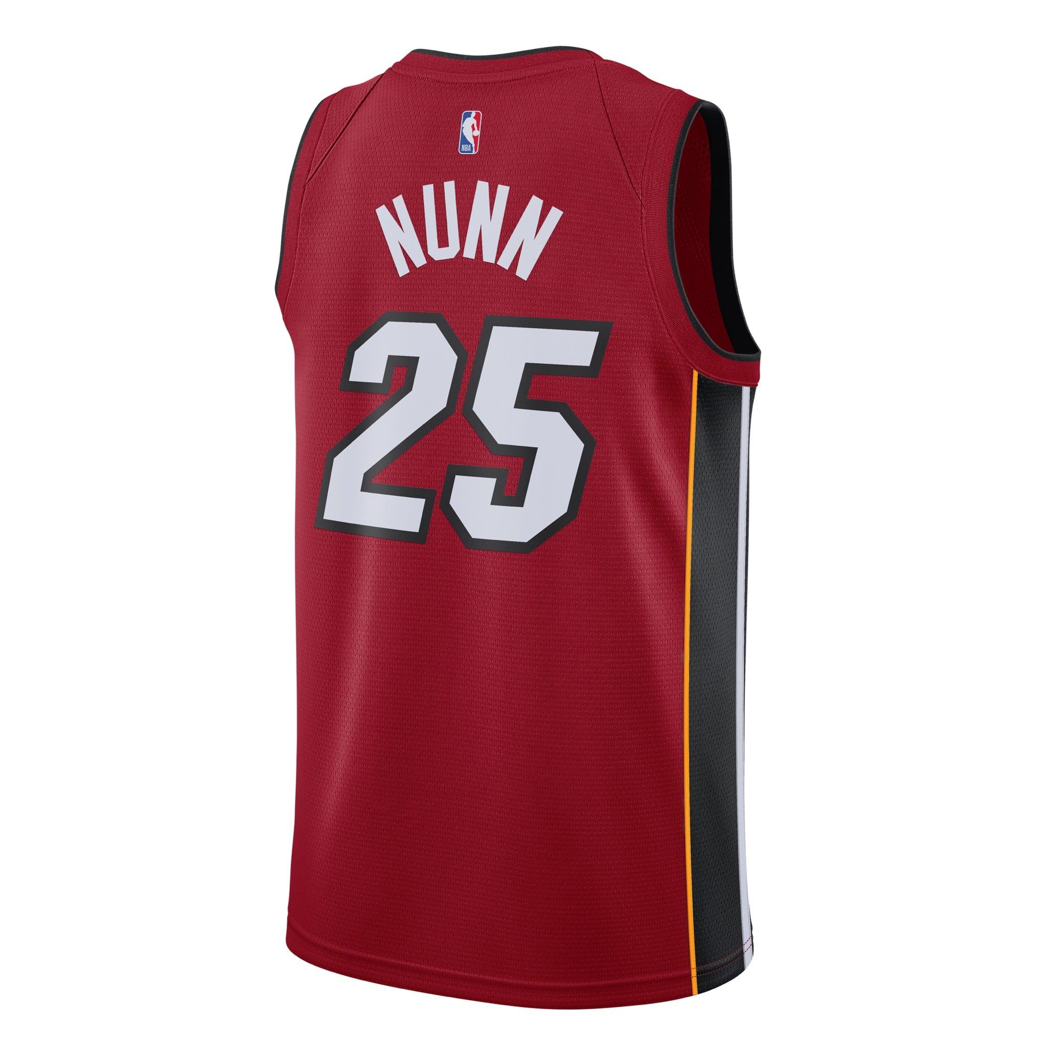 Kendrick Nunn Nike Jordan Brand Statement Red Swingman Jersey sold by Miami Heat Store product image thumbnail 2