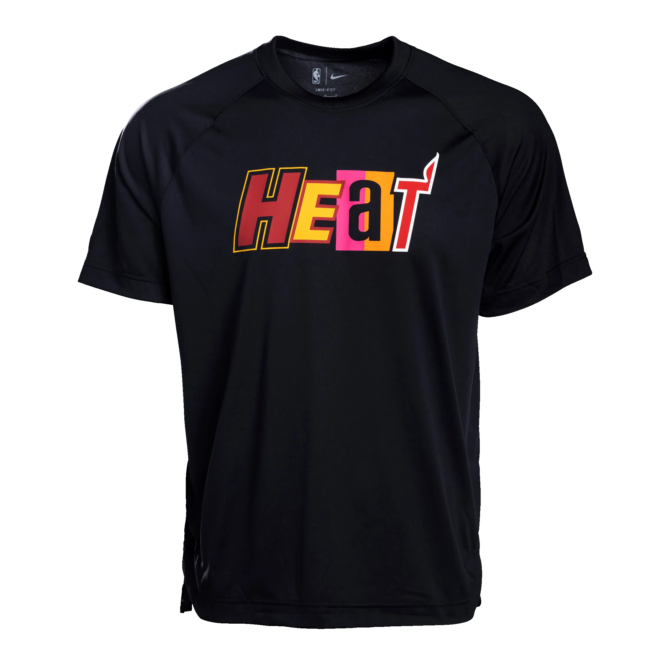 Nike Miami HEAT Mashup Pre-Game Tee sold by Miami Heat Store