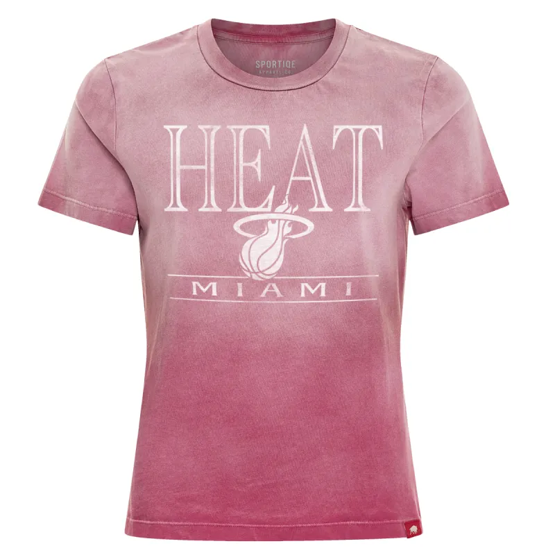 Sportiqe Miami HEAT Sun-Dipped Women's Tee sold by Miami Heat Store