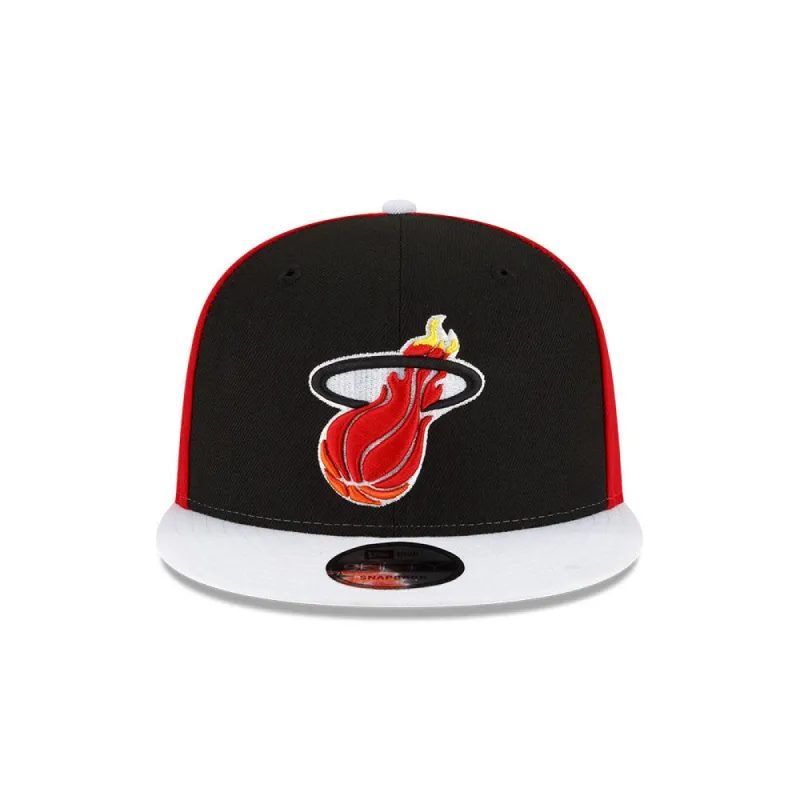New Era Miami HEAT Classic Edition Panel Snapback sold by Miami Heat Store