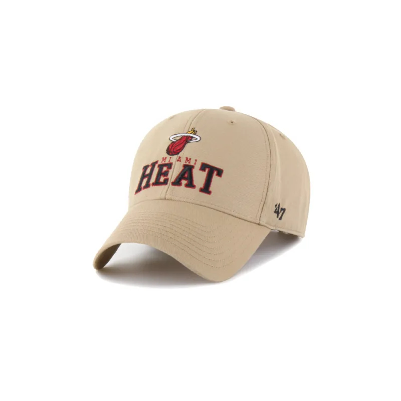 '47 Brand Miami HEAT Tan MVP Dad Hat sold by Miami Heat Store