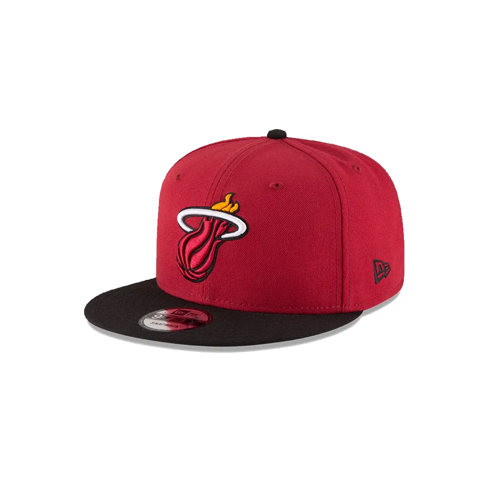 New Era Miami HEAT Red Logo Snapback sold by Miami Heat Store product image thumbnail 3
