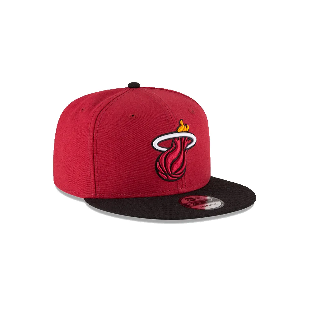 New Era Miami HEAT Red Logo Snapback sold by Miami Heat Store product image thumbnail 5