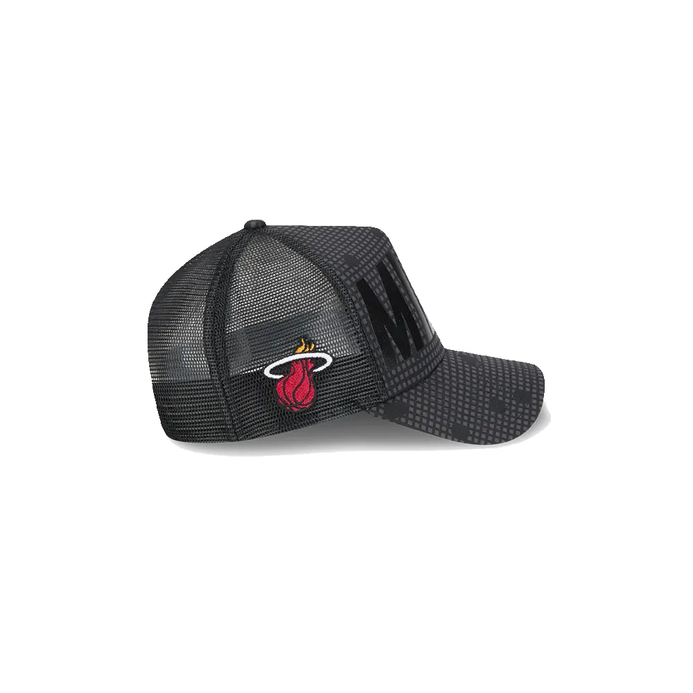 New Era Miami HEAT Tonal Text Trucker Hat sold by Miami Heat Store product image thumbnail 4