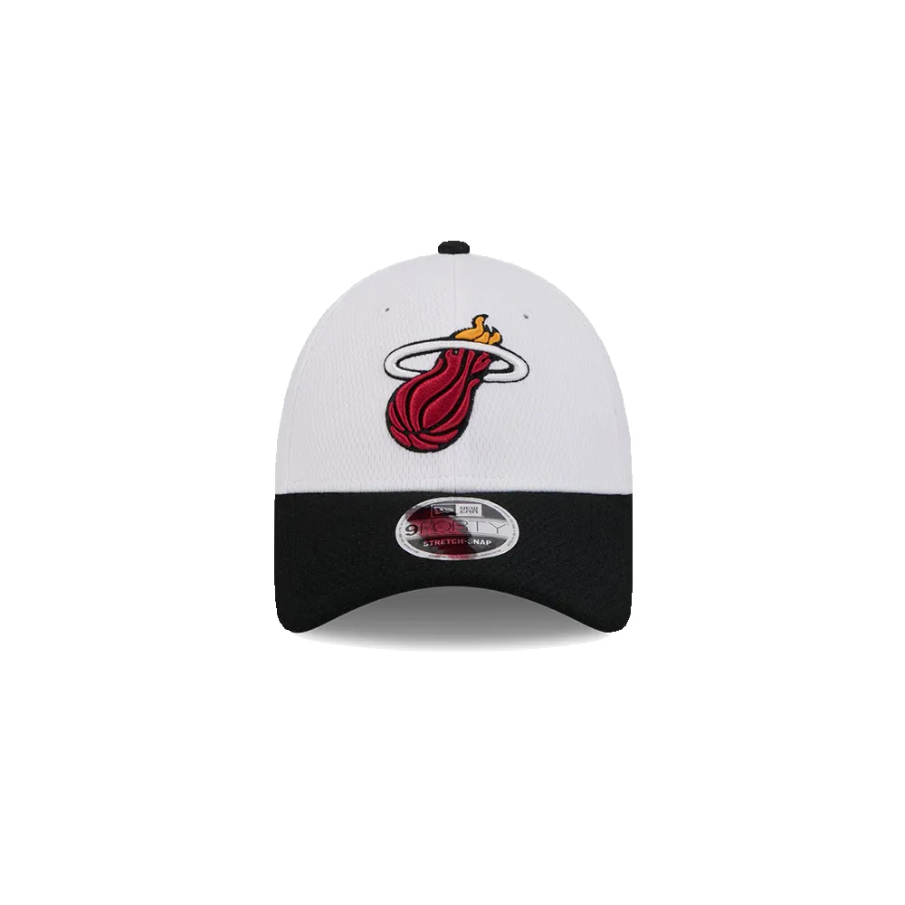 New Era Miami HEAT 2-Tone Dash Stretch Snapback sold by Miami Heat Store
