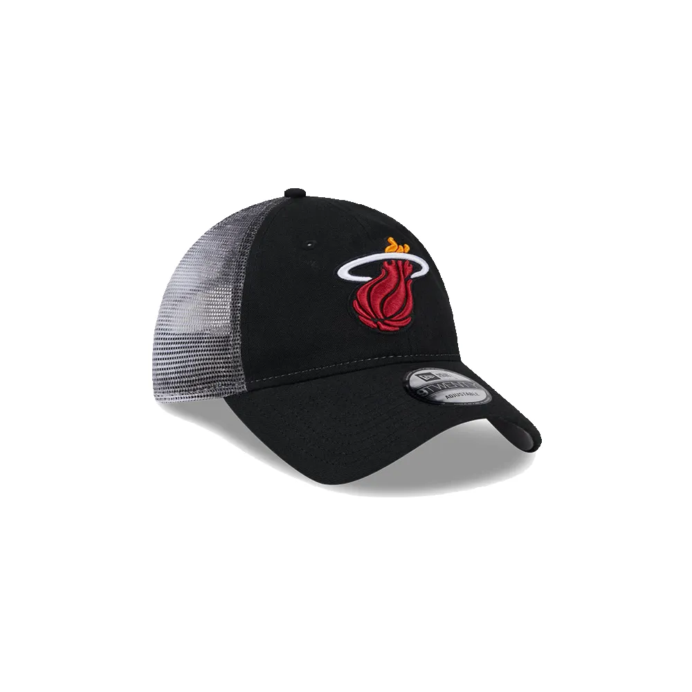 New Era Miami HEAT Team Slick Trucker Dad Hat sold by Miami Heat Store product image thumbnail 5
