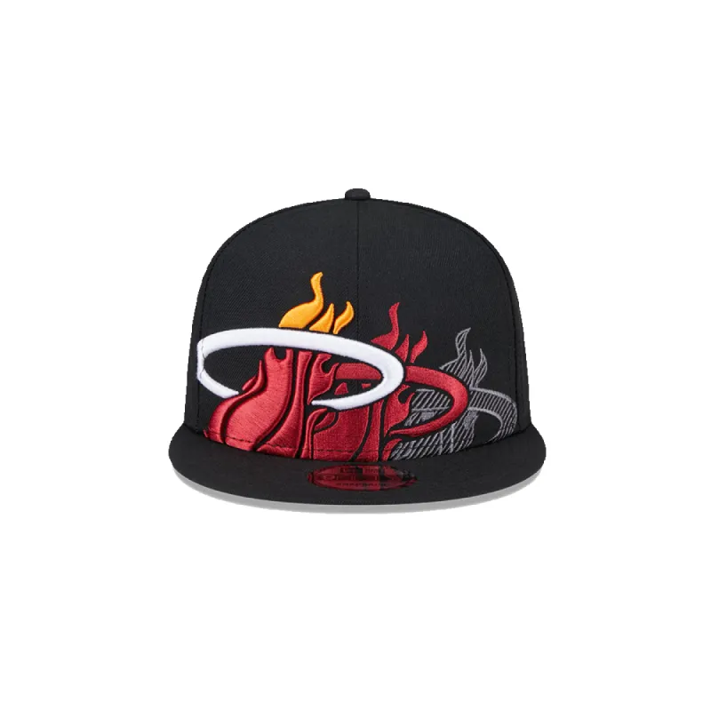 New Era Miami HEAT Team Shadow Snapback sold by Miami Heat Store