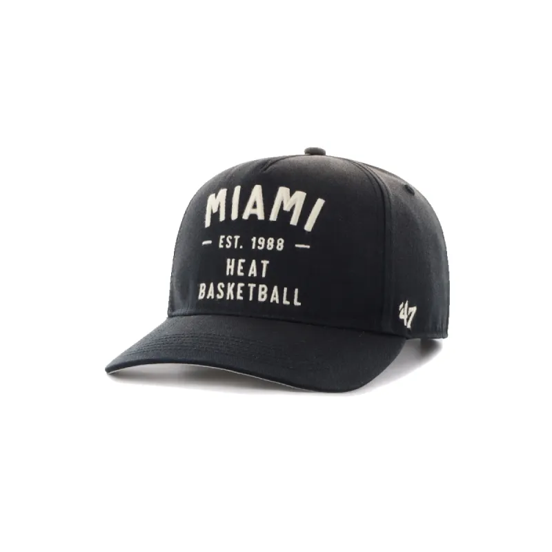 '47 Brand Miami HEAT Dusted Laramie Hitch Snapback sold by Miami Heat Store