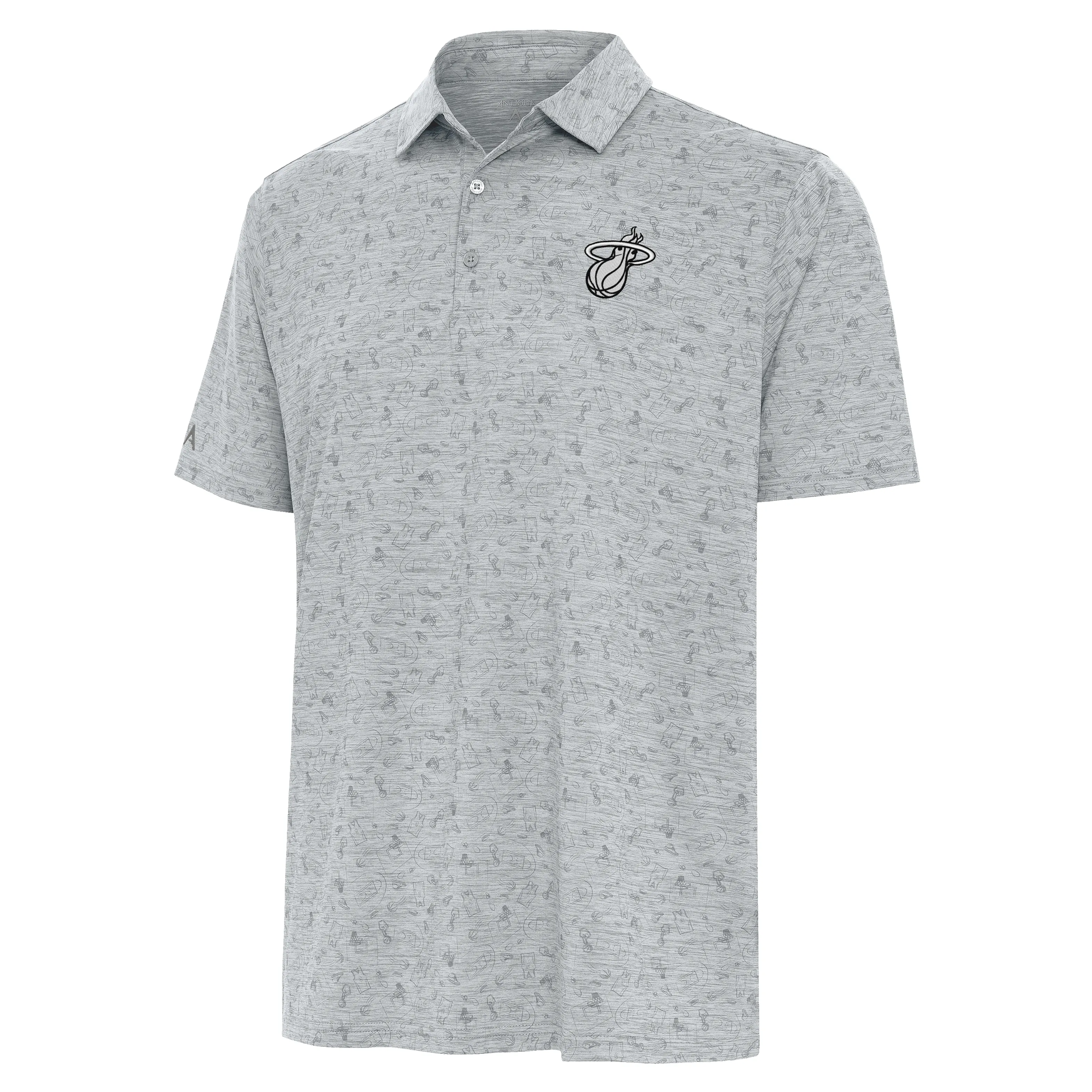 Antigua Miami HEAT Net Polo sold by Miami Heat Store