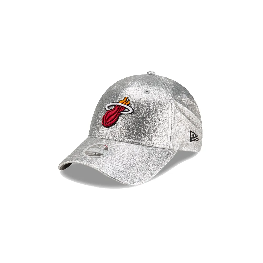 New Era Miami HEAT Sparkly Women's Hat sold by Miami Heat Store product image thumbnail 3