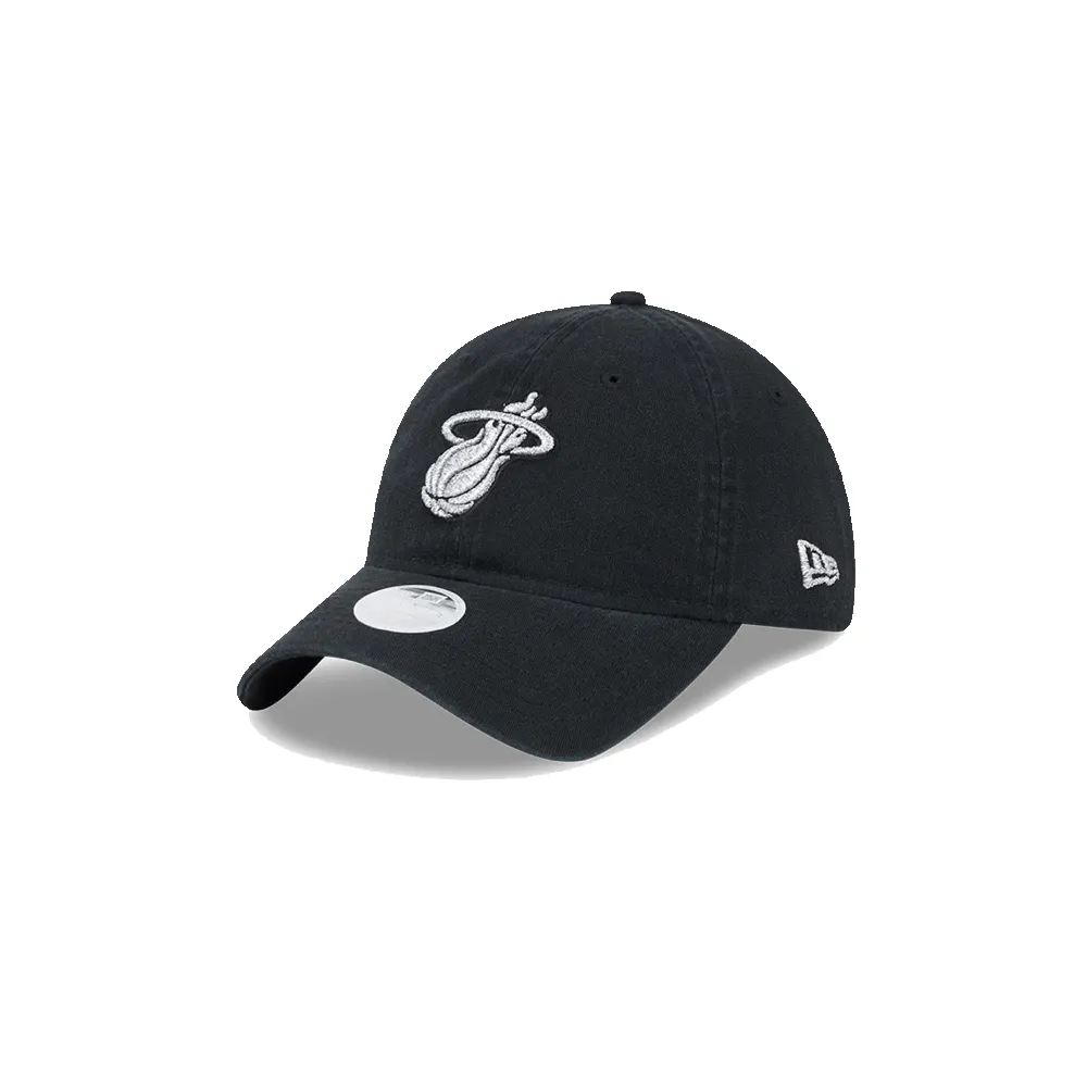New Era Miami HEAT Logo Glitz Women's Hat sold by Miami Heat Store product image thumbnail 3