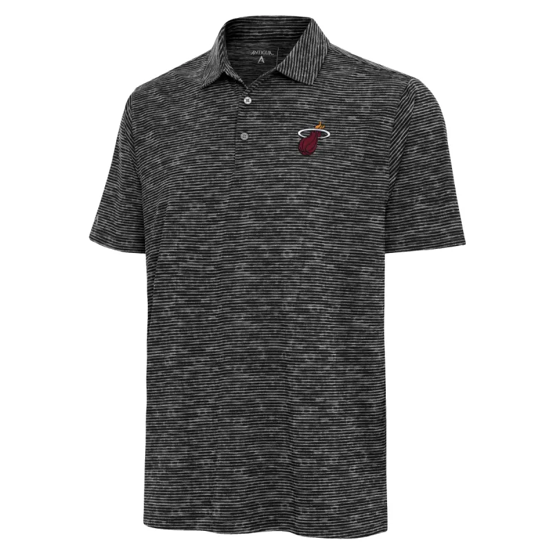 Antigua Miami HEAT Watercolor Polo sold by Miami Heat Store