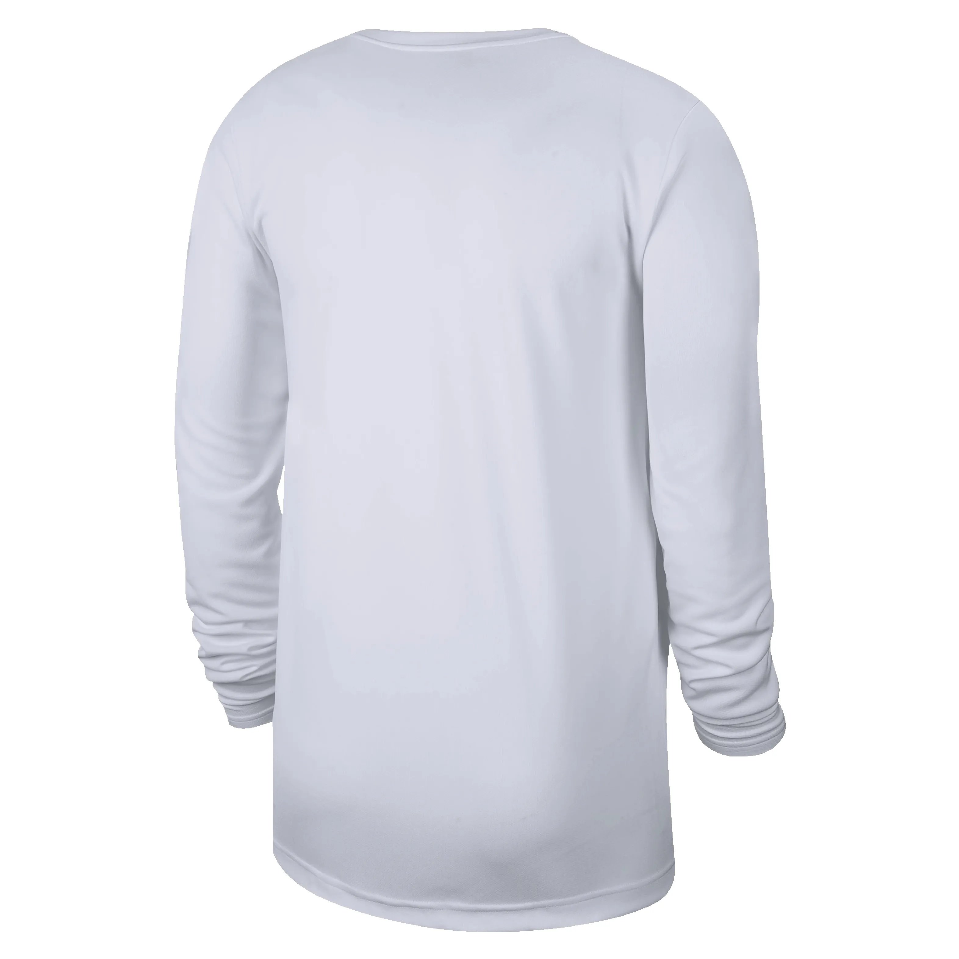 Nike Miami HEAT 2024/25 On-Court Long Sleeve White Practice Tee sold by Miami Heat Store product image thumbnail 2