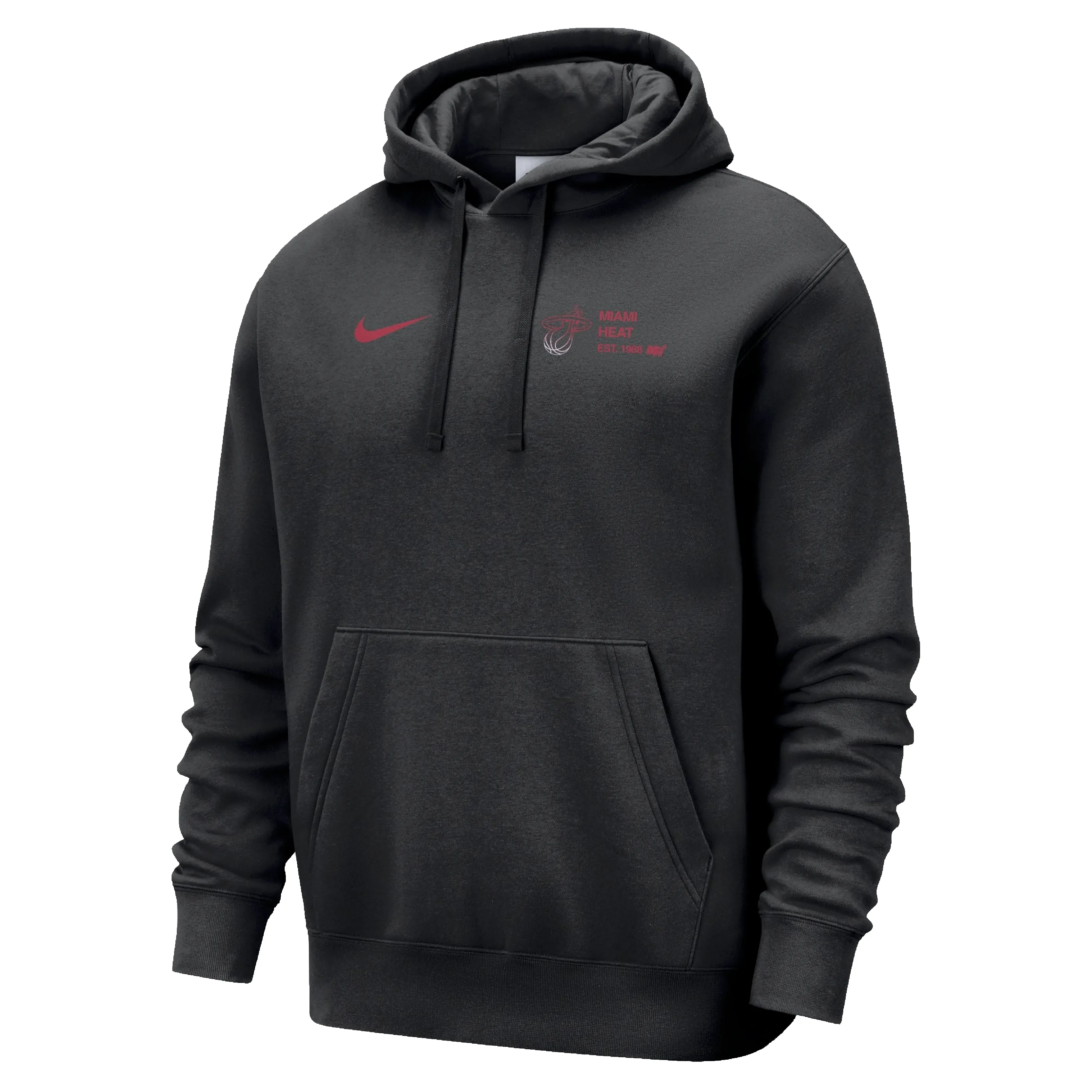 Nike Miami HEAT Club Pullover Logo Hoodie sold by Miami Heat Store