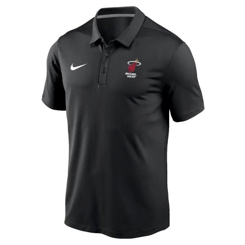 Nike Miami HEAT Logo Varsity Polo sold by Miami Heat Store