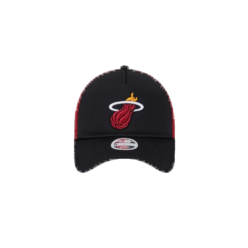 New Era Miami HEAT Women's Basic Trucker Hat sold by Miami Heat Store