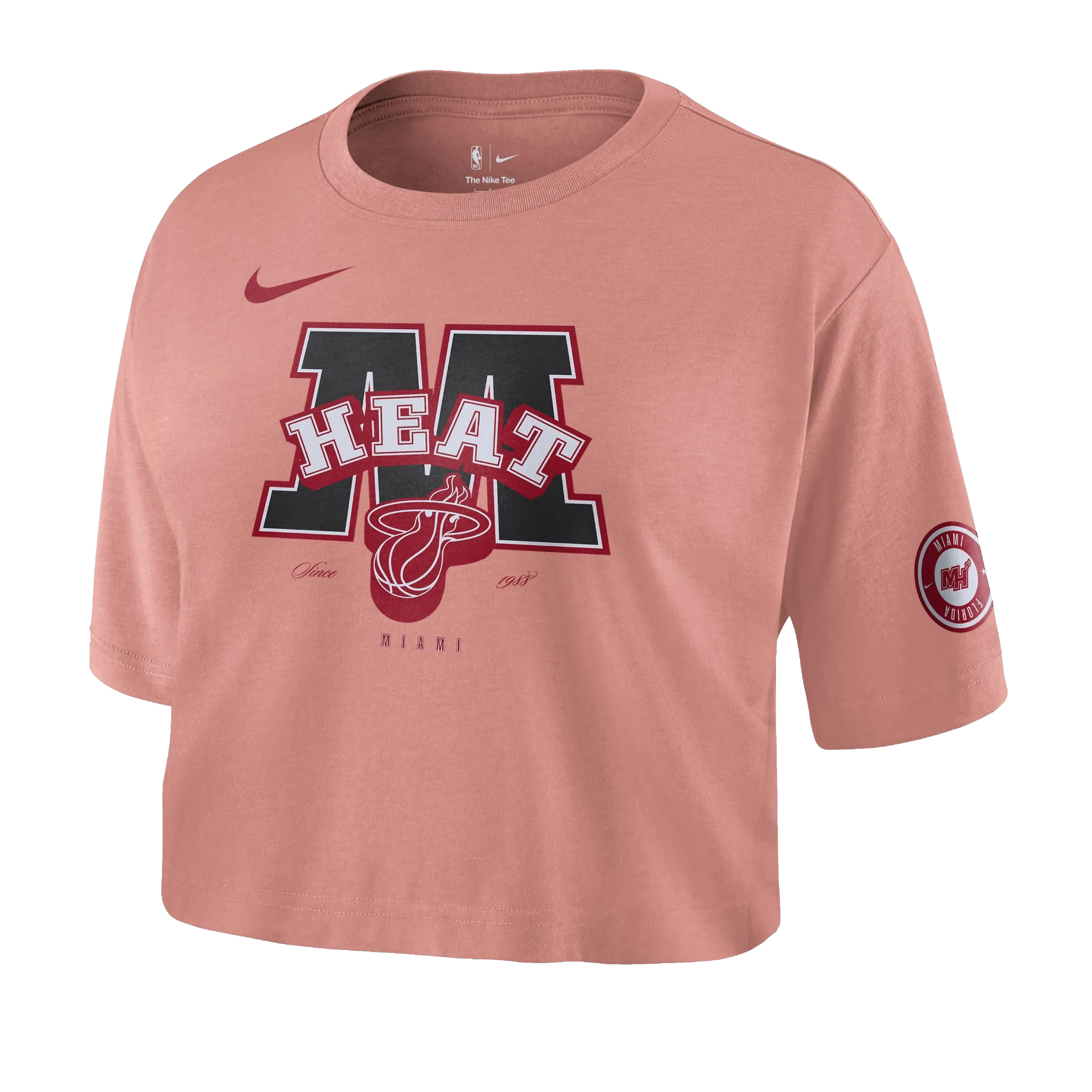 Nike Miami HEAT CTS Women's Crop Tee sold by Miami Heat Store