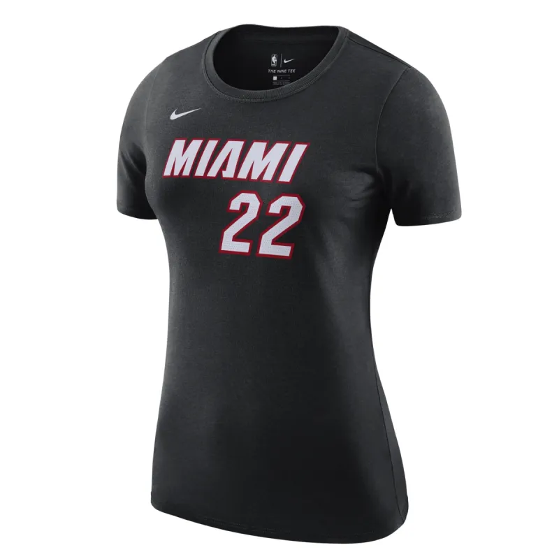 Jimmy Butler Nike Icon Black Name & Number Women's Tee made by Nike