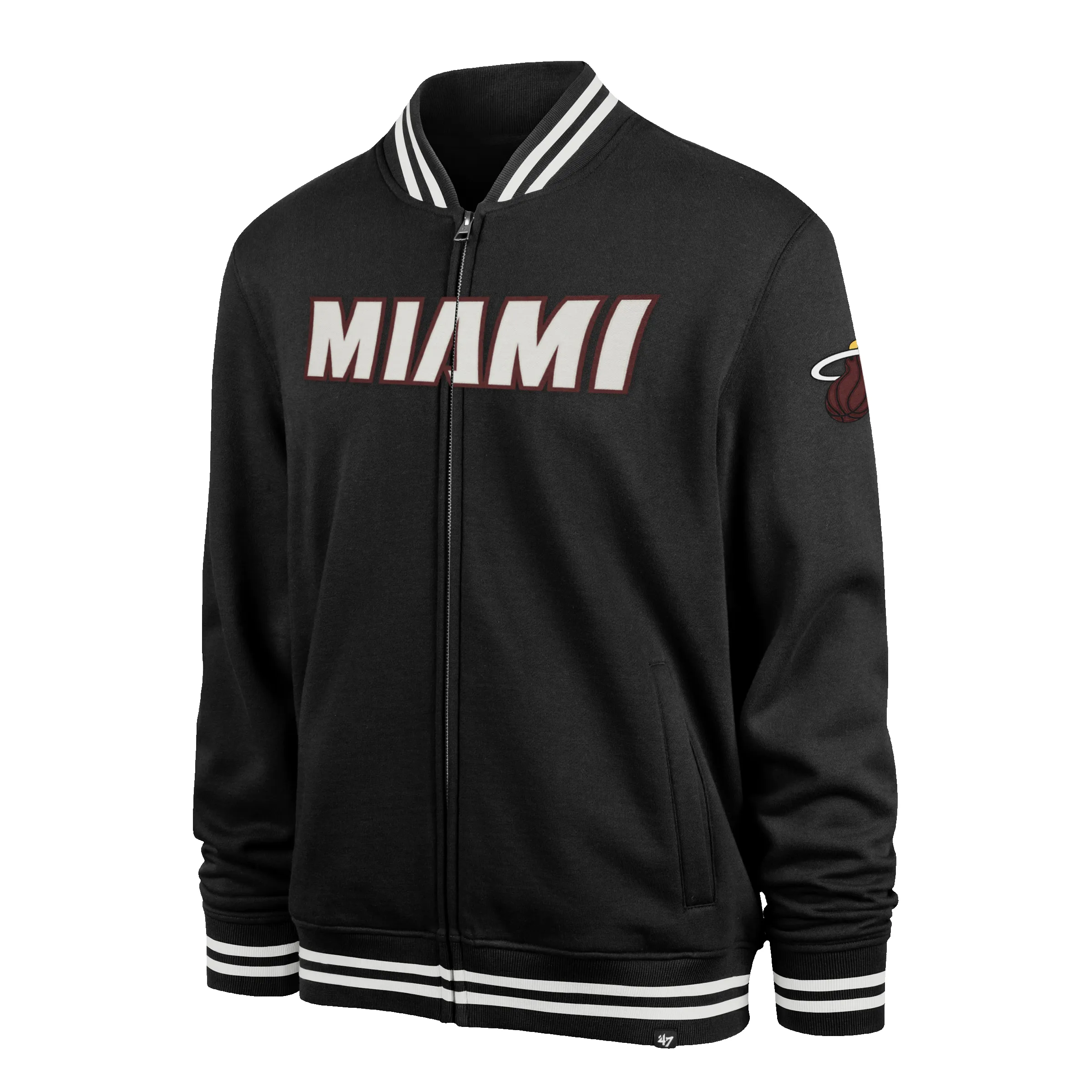 '47 Brand Miami HEAT Pro Track Jacket sold by Miami Heat Store