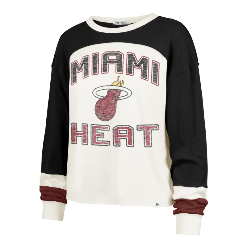 '47 Brand Miami HEAT Toni Women's Long Sleeve Tee sold by Miami Heat Store