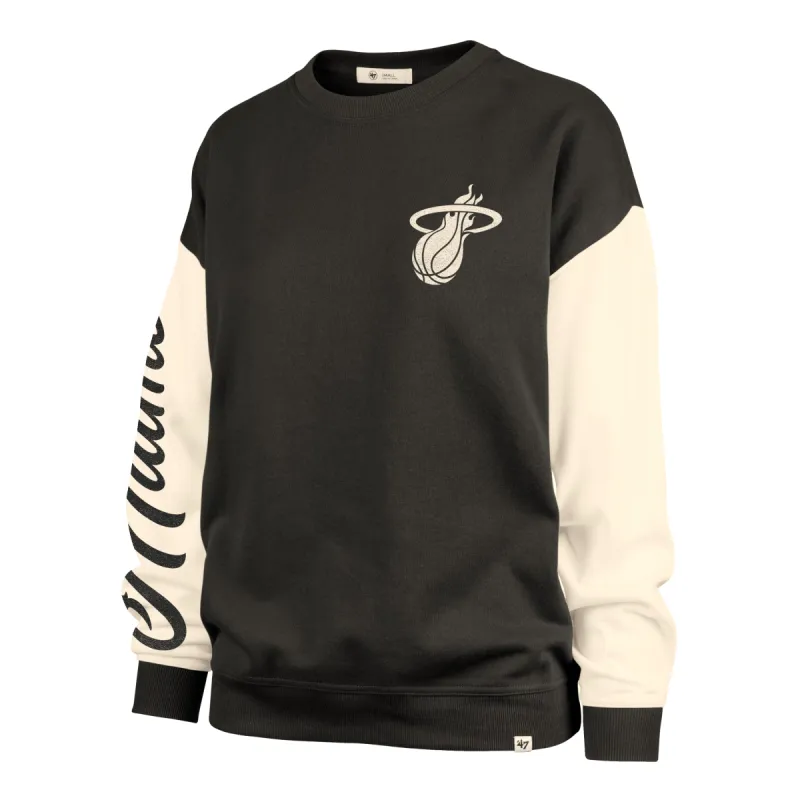 '47 Brand Miami HEAT Rise Women's Crewneck sold by Miami Heat Store