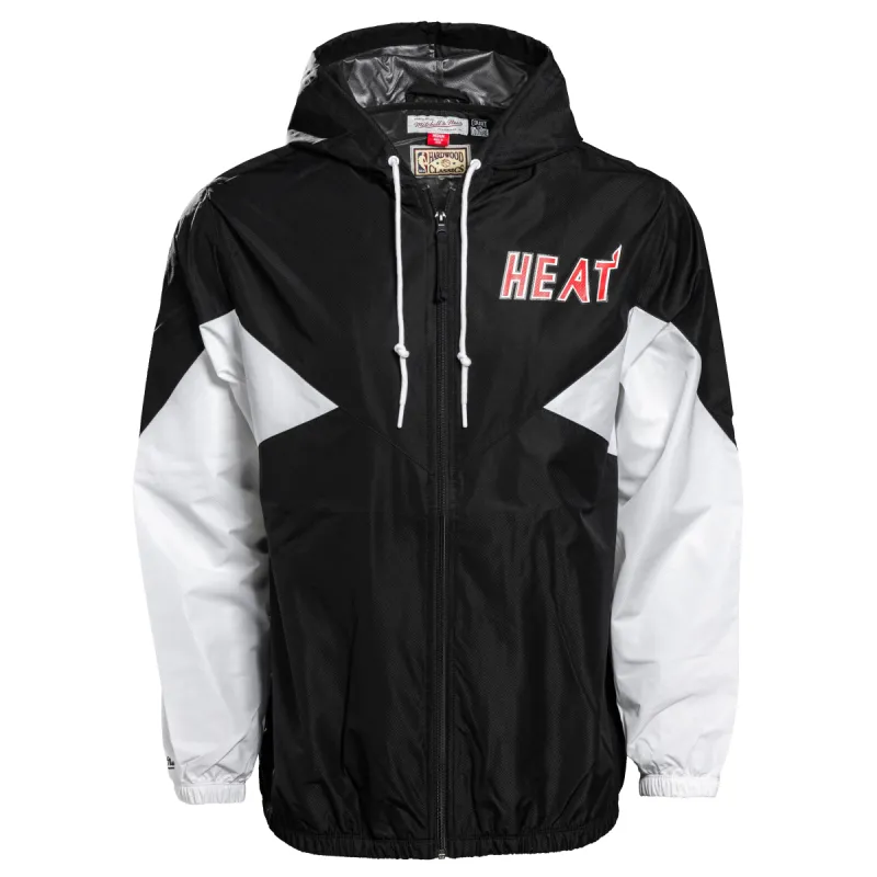 Court Culture x Mitchell & Ness Miami HEAT Windbreaker sold by Miami Heat Store