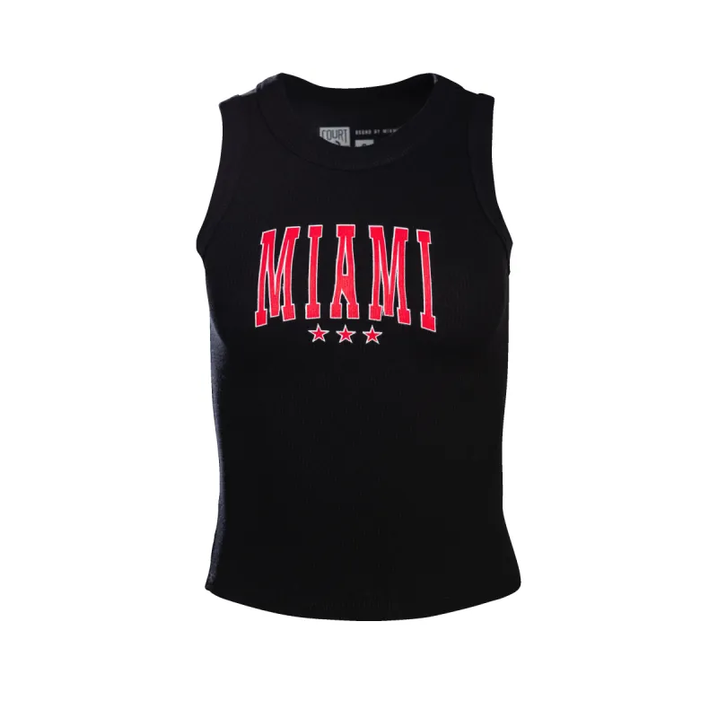 Court Culture Miami High-Neck Tank sold by Miami Heat Store