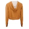 New Era Miami HEAT Tan Full Zip Crop Women's Hoodie sold by Miami Heat Store