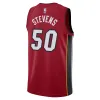 Isaiah Stevens Nike Jordan Brand Miami HEAT Statement Red Swingman Jersey sold by Miami Heat Store