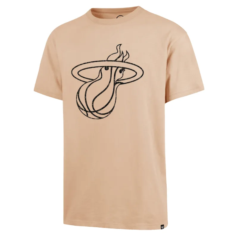 '47 Brand Miami HEAT Logo Imprint Tee sold by Miami Heat Store