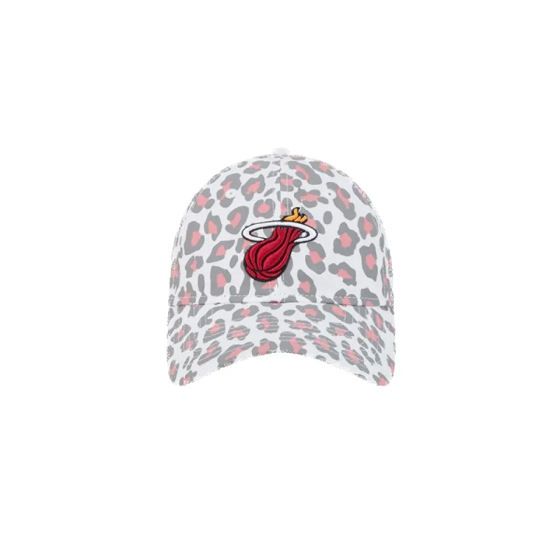 New Era Miami HEAT Pattern Women's Dad Hat made by New Era