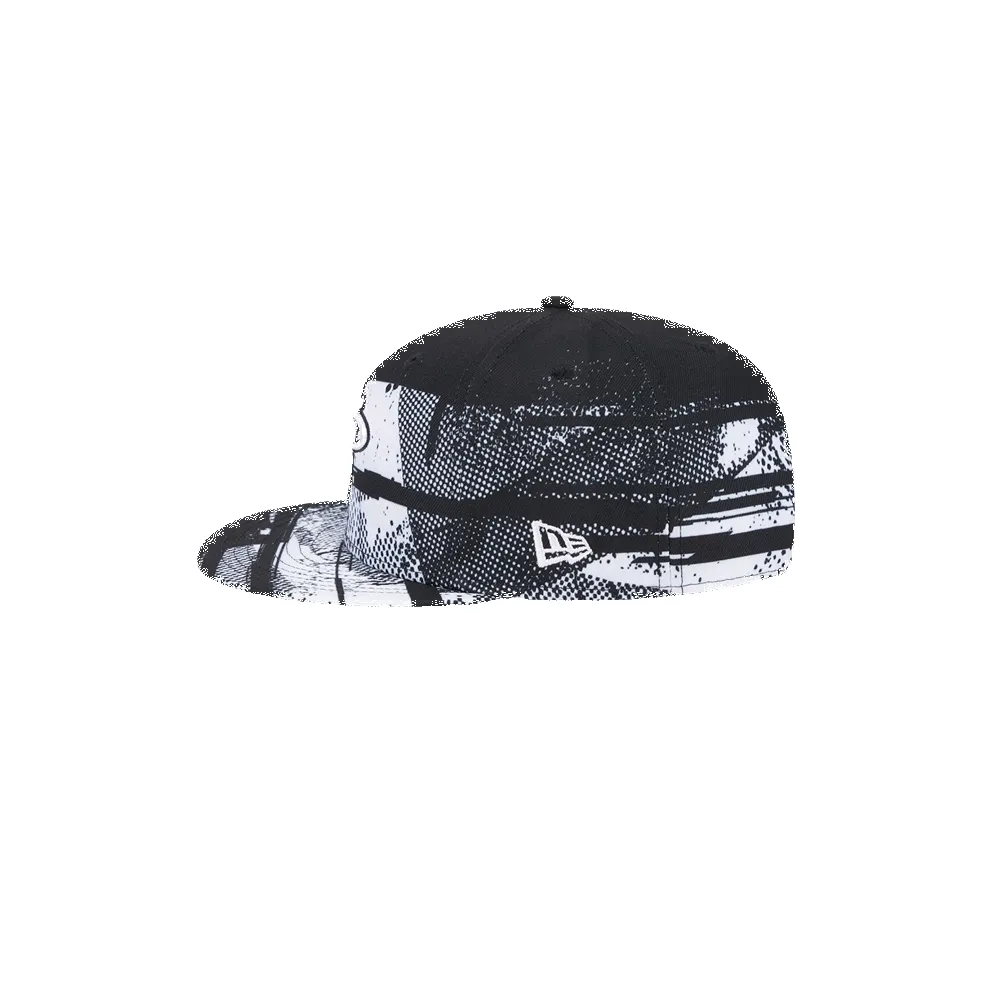 New Era Miami HEAT 2024 Tipoff Black and White Snapback sold by Miami Heat Store product image thumbnail 4