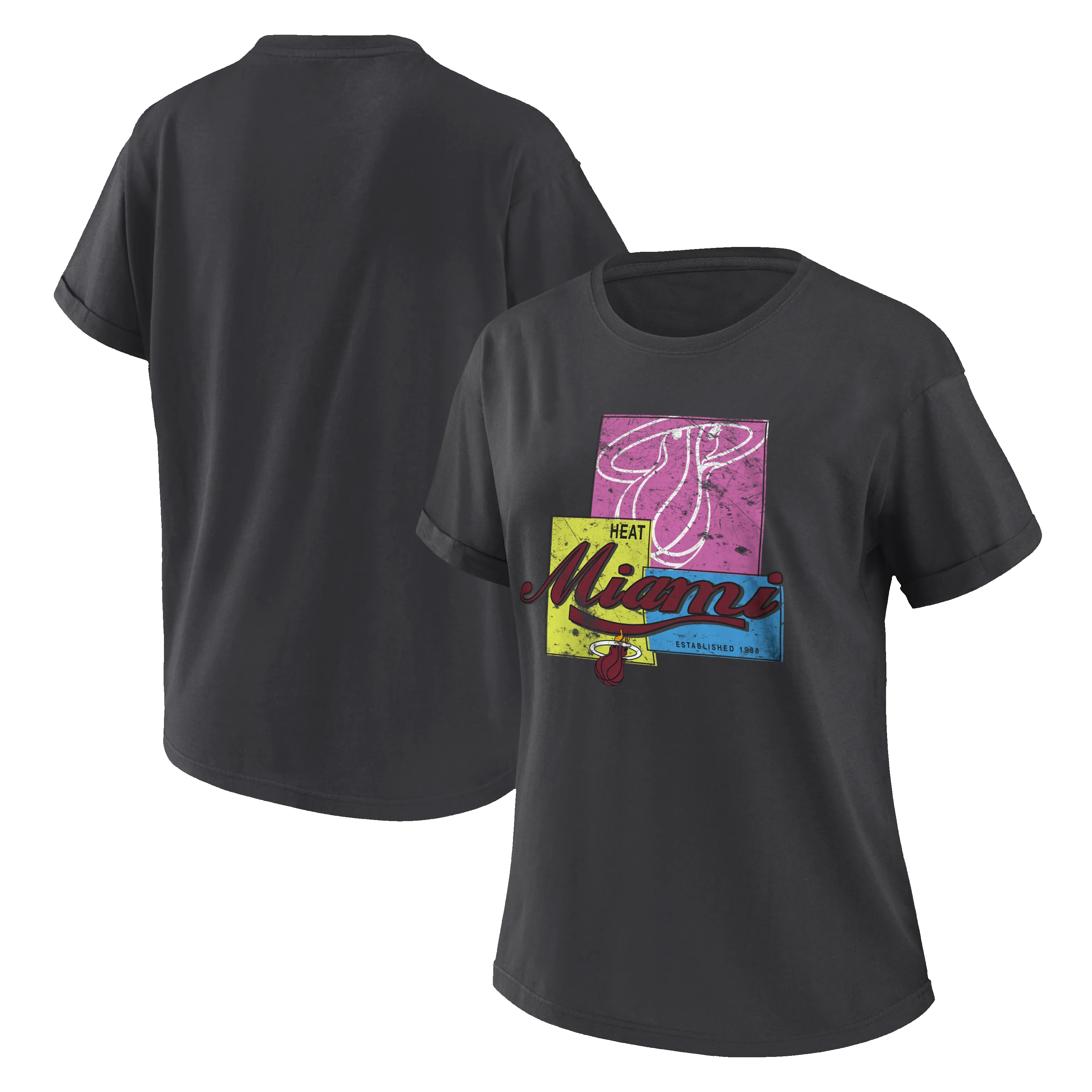 Wear Miami HEAT Boyfriend Women's Tee sold by Miami Heat Store product image thumbnail 3