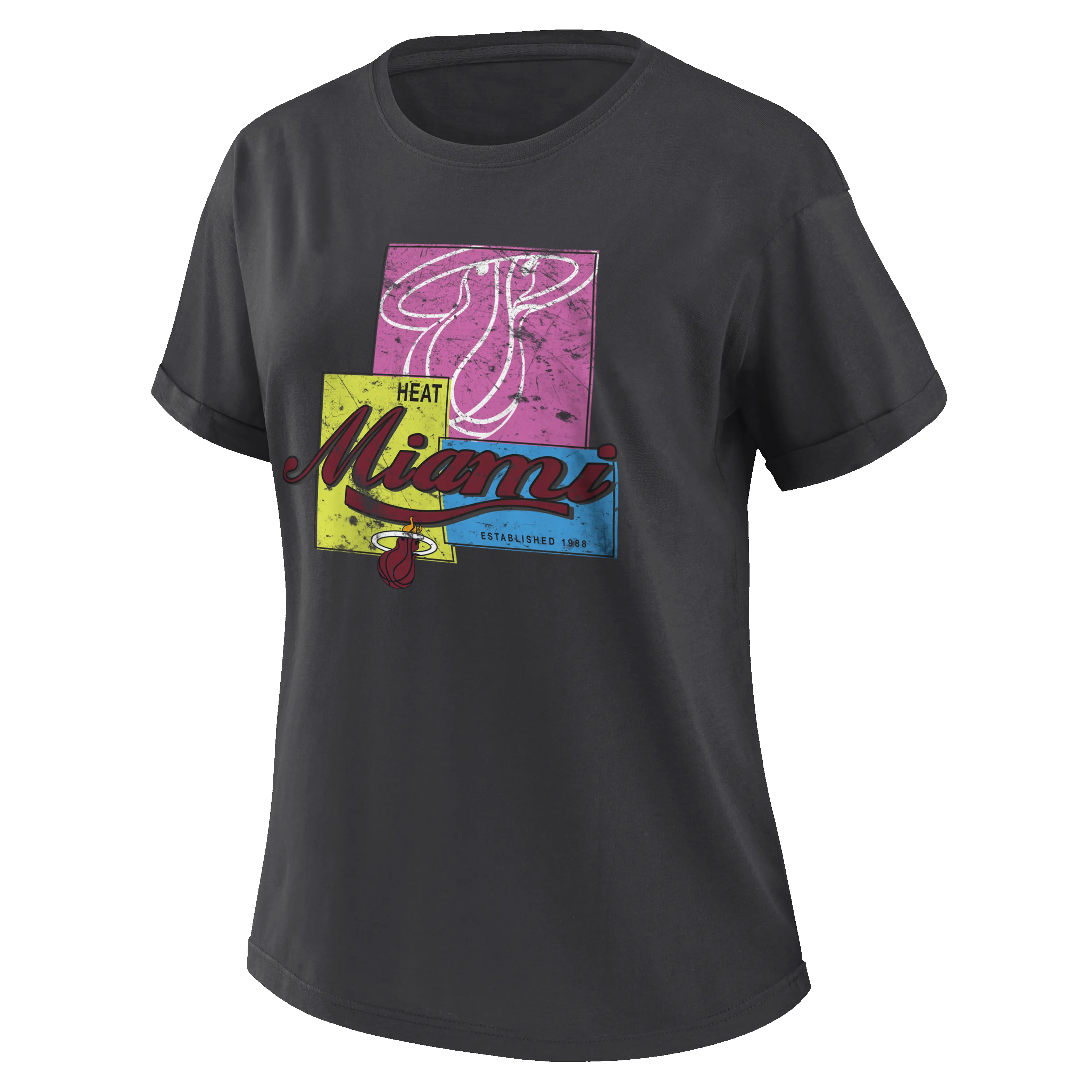 Wear Miami HEAT Boyfriend Women's Tee sold by Miami Heat Store