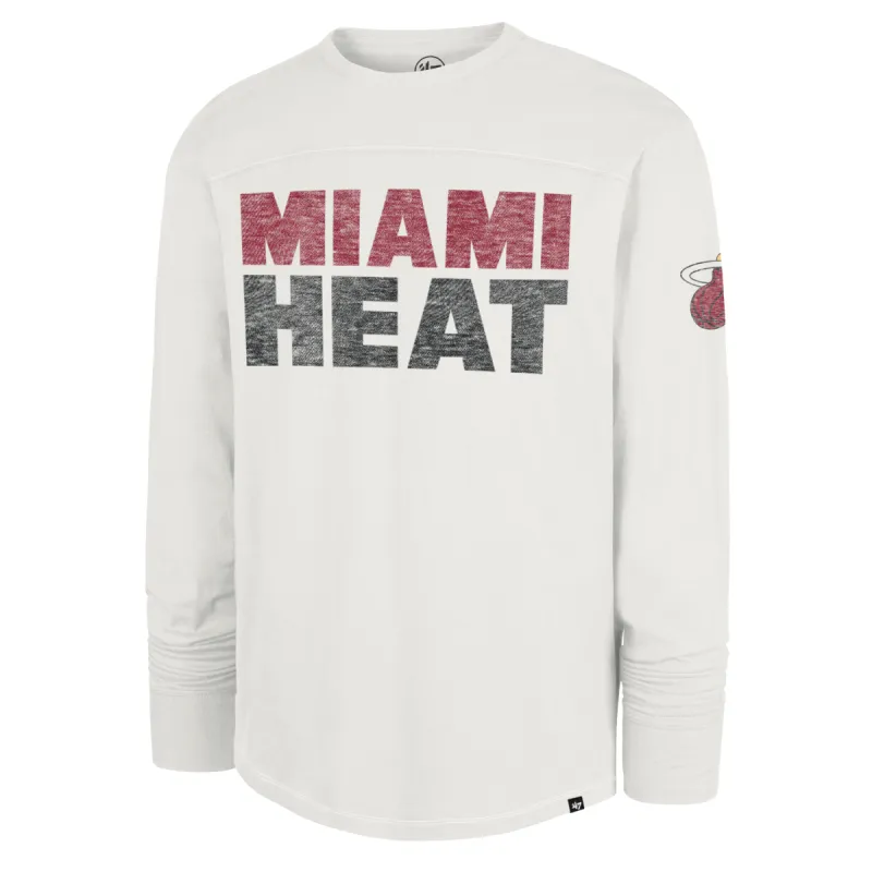 '47 Brand Miami HEAT Stack Long Sleeve Tee sold by Miami Heat Store